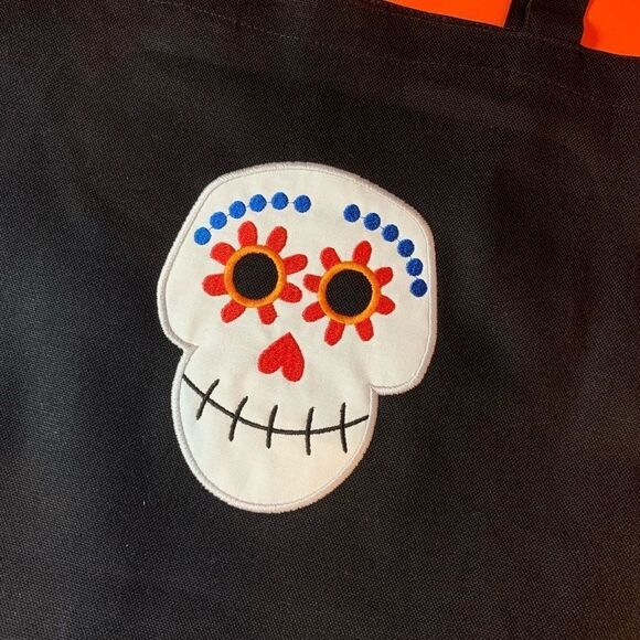 𝅺FREE PERSONALIZATION🧡🖤Read👍Canvas tote bag - Picture 2 of 3